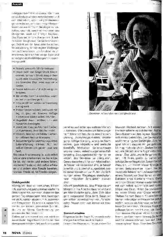 Vorschauseite 2: Pausen machen, Energie tanken, mir zuliebe