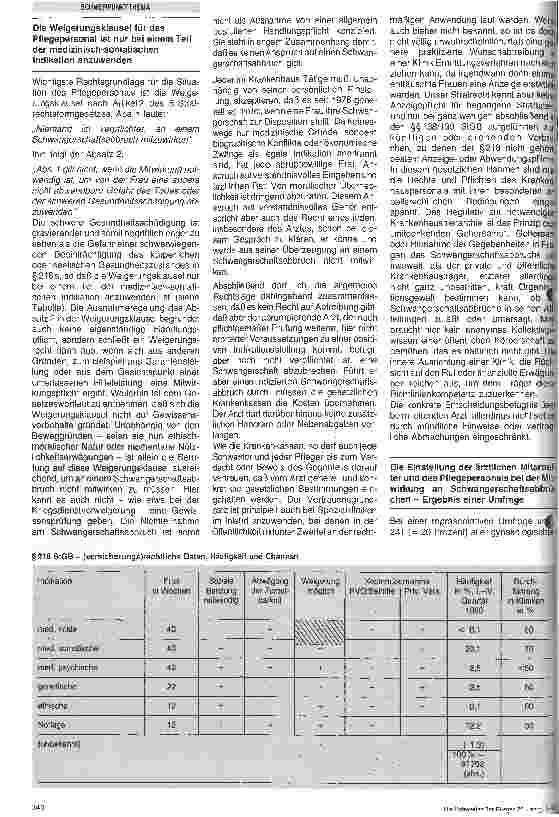 Vorschauseite 3: Die gesetzlichen Voraussetzungen für den Abbruch der Schwangerschaft für Ärzte und Mitarbeiter