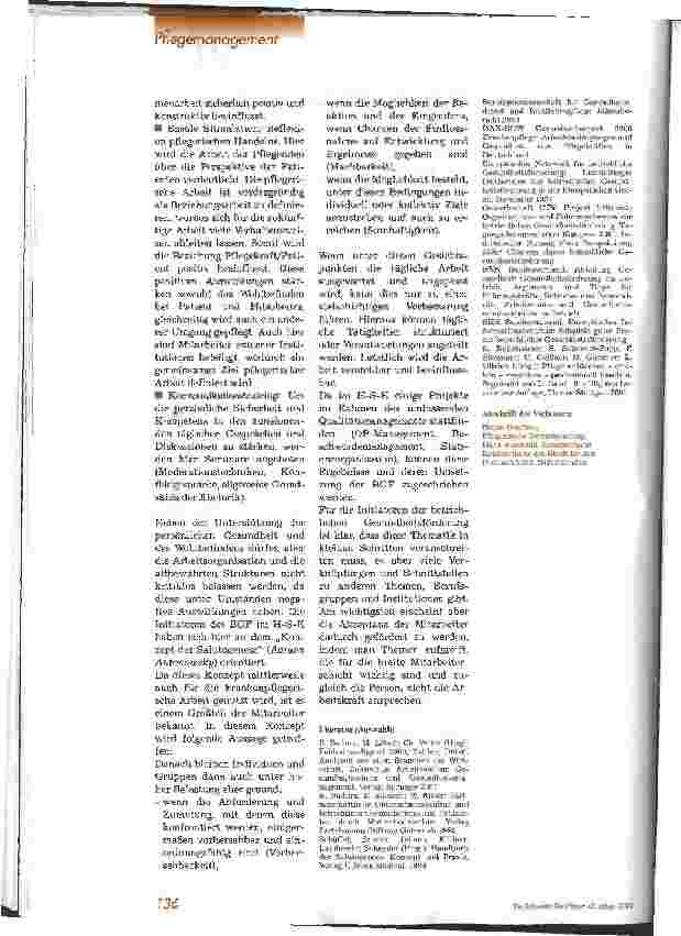 Vorschauseite 5: Betriebliche Gesundheitsförderung im Krankenhaus
