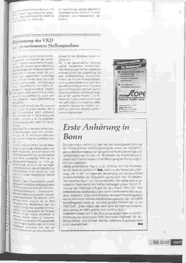 Vorschauseite 4: Gemeinsame Stellungnahme des Bundesärztekammers, der Deutschen Krankenhausgesellschaft des Marburger Bundes, des Verbandes der Krankenhausdirektoren Deutschlands...