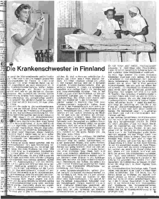 Vorschauseite 1: Die Krankenschwester in Finnland