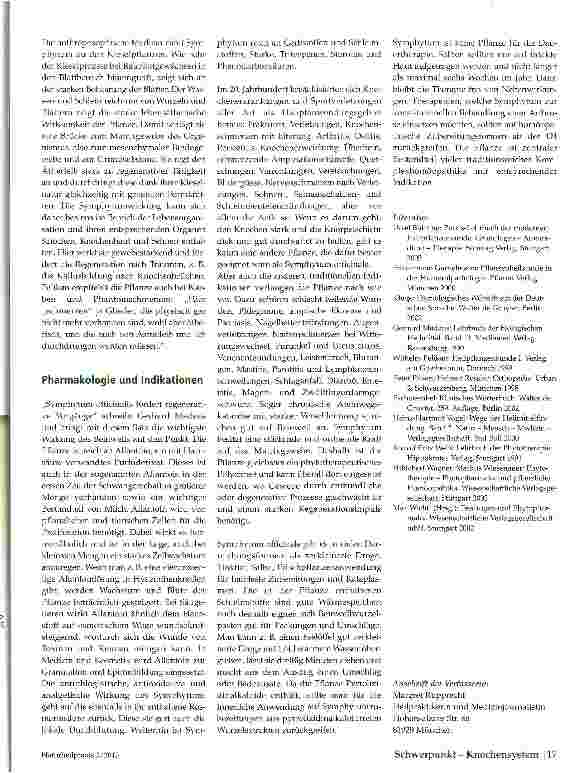 Vorschauseite 2: Beinwell