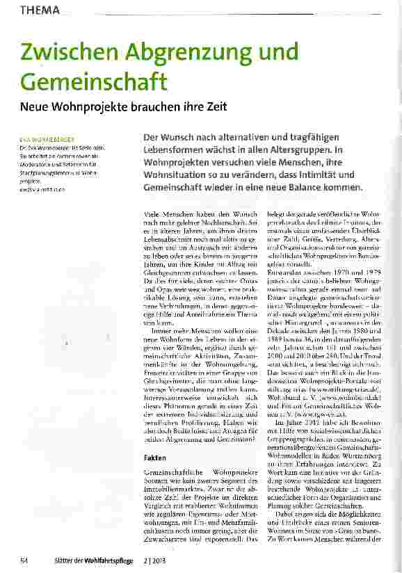 Vorschauseite 1: Zwischen Abgrenzung und Gemeinschaft