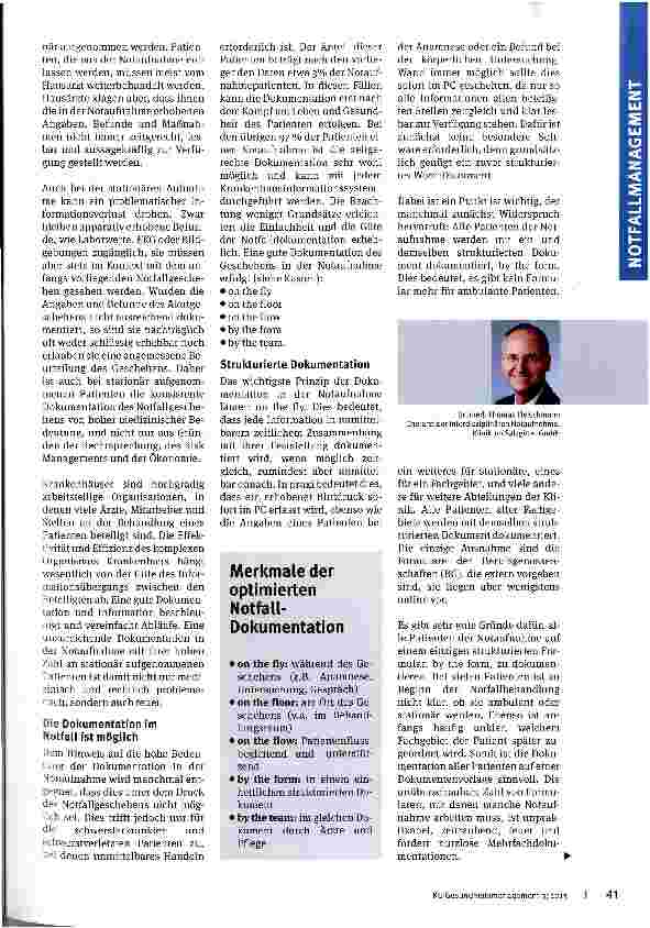 Vorschauseite 2: Notfall-Dokumentation on the fly