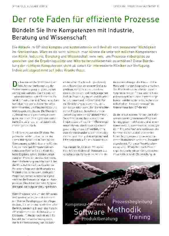 Vorschauseite 1: Der rote Faden für effiziente Prozesse