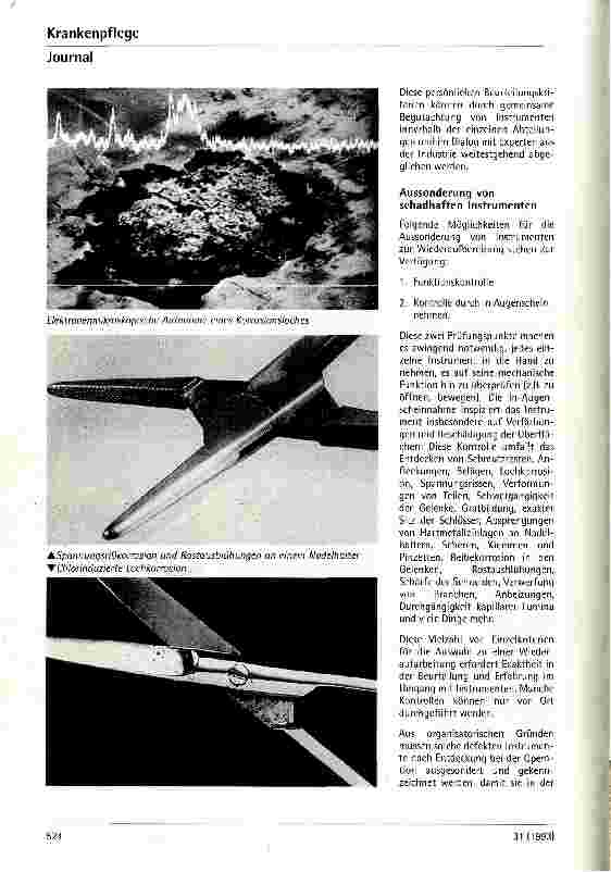 Vorschauseite 2: Schadhafte Instrumente sind kein Schrott!