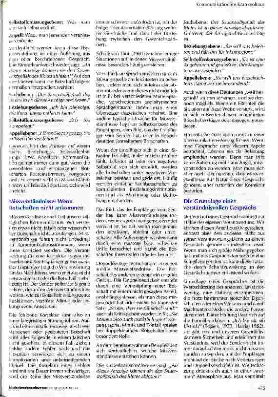 Vorschauseite 2: Von der Last des Wissens und dem richtigen Umgang im Gespräch