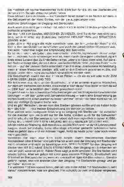 Vorschauseite 4: Der unbewältigte Tod - wie stirbt man in unserer Gesellschaft? Teil 2