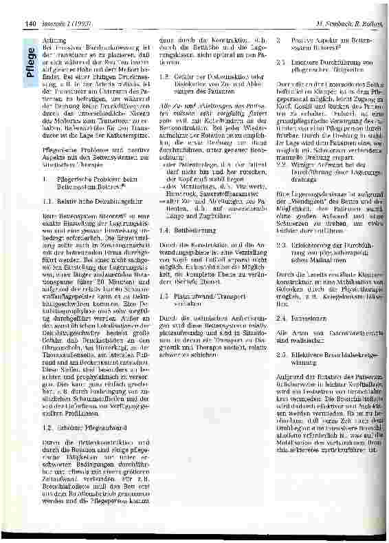 Vorschauseite 4: Spezielle Pneumonieprophylaxe bei der schweren respiratorischen Insuffizienz