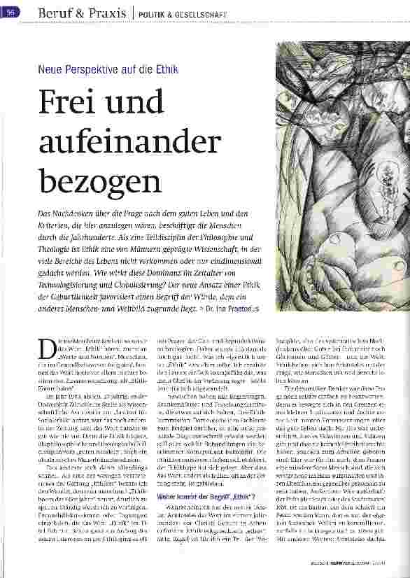 Vorschauseite 1: Frei und aufeinander bezogen