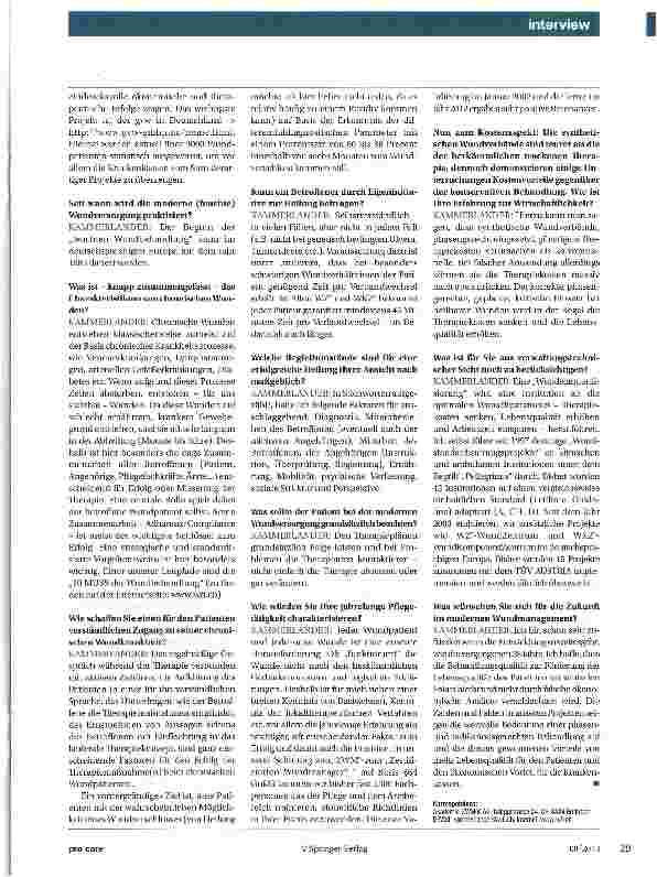 Vorschauseite 2: Wundmanagement
