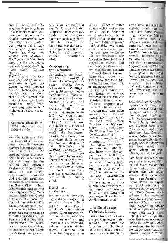 Vorschauseite 4: Christlicher Glaube in der Krankenpflege Vortrag v. 29.10.92