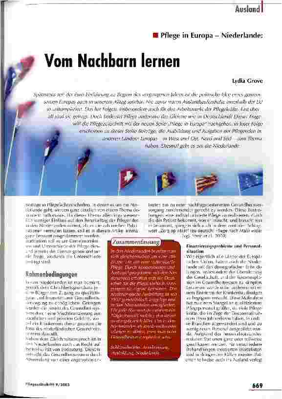 Vorschauseite 1: Vom Nachbarn lernen