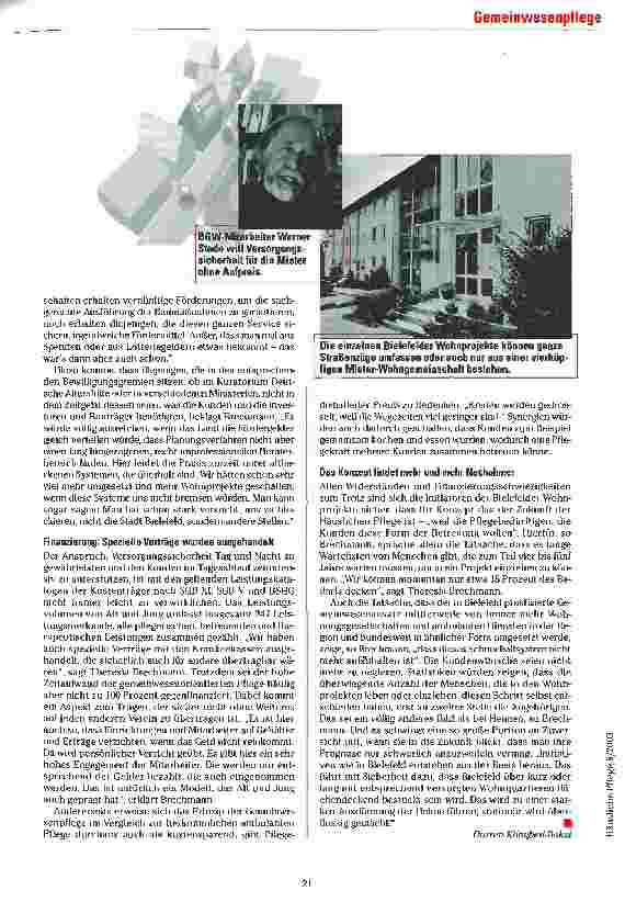 Vorschauseite 5: Die stationäre Pflege überwinden