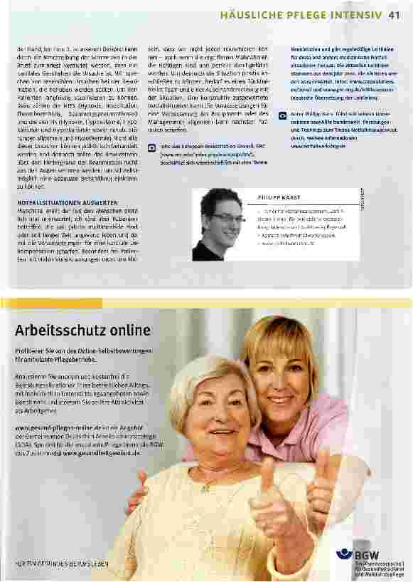 Vorschauseite 5: Im Ernstfall richtig handeln