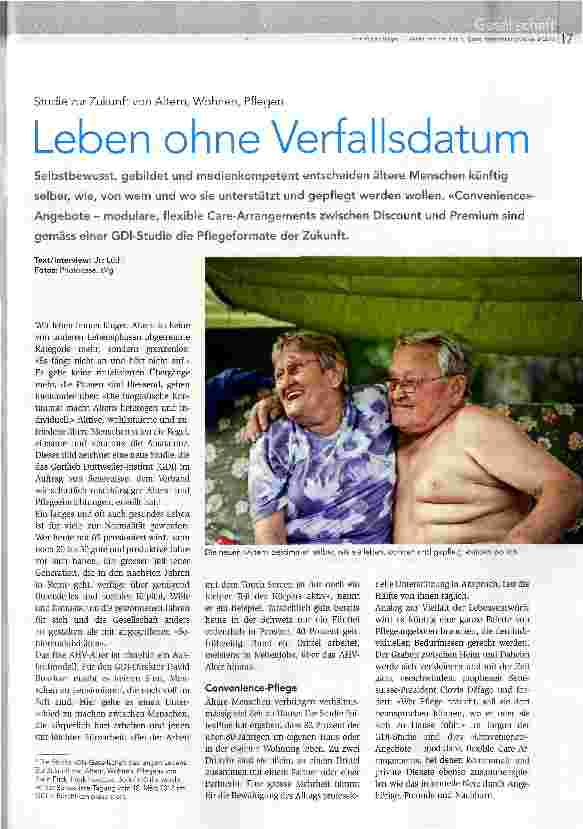 Vorschauseite 1: Leben ohne Verfallsdatum