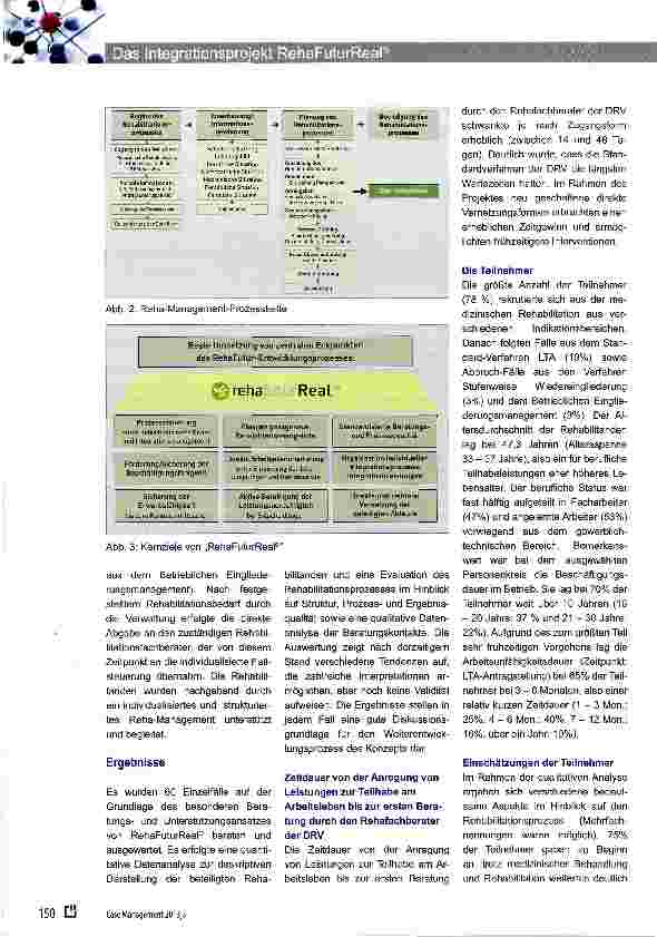 Vorschauseite 3: Berufliche Teilhabe integrationsorientiert gestalten - das Integrationsprojekt RehaFuturReal
