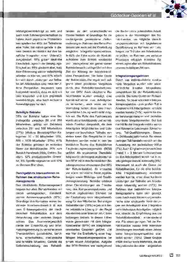 Vorschauseite 4: Berufliche Teilhabe integrationsorientiert gestalten - das Integrationsprojekt RehaFuturReal