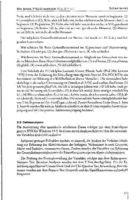 Vorschauseite 6: Subjektive Barrieren der Nutzung von Gesundheitsförderung für pflegende Angehörige