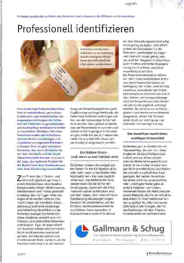 Vorschauseite 1: Professionell identifizieren