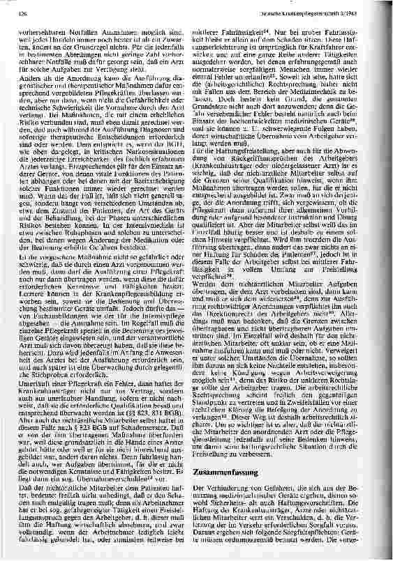 Vorschauseite 4: Haftungsprobleme in der Medizintechnik
