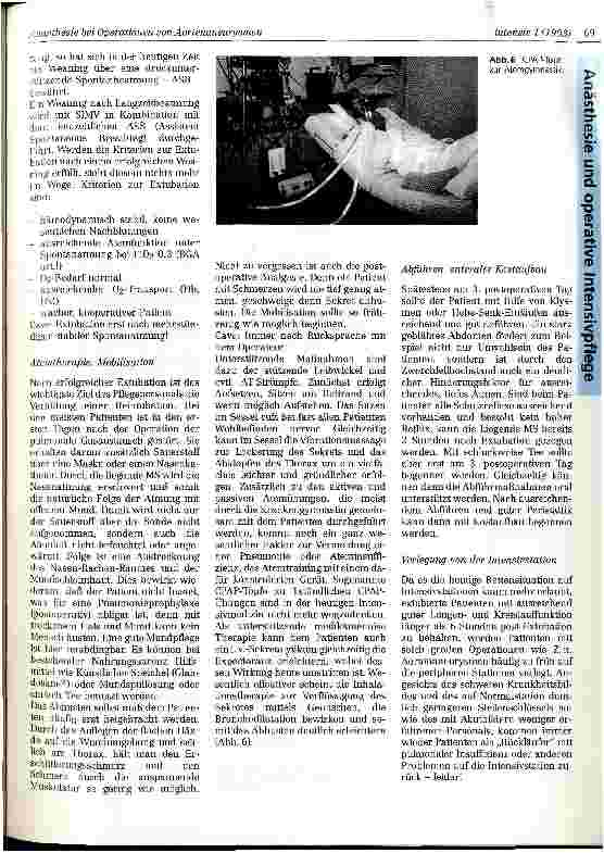 Vorschauseite 5: Anästhesie bei Operationen von Aortenaneurysmen (Intensivtherapie und -pflege) Teil 2