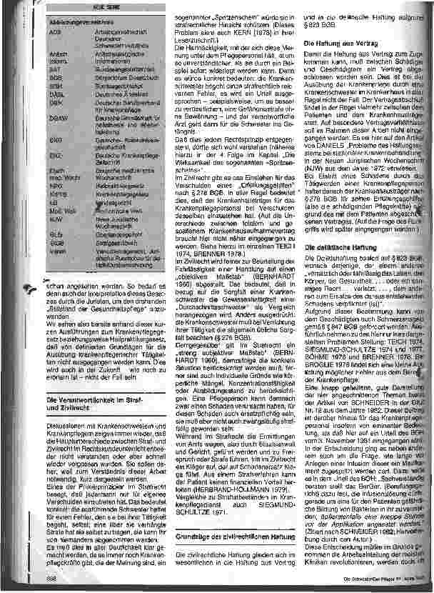 Vorschauseite 2: i. v. -Injektionen durch das Krankenpflegepersonal - erlaubt oder verboten