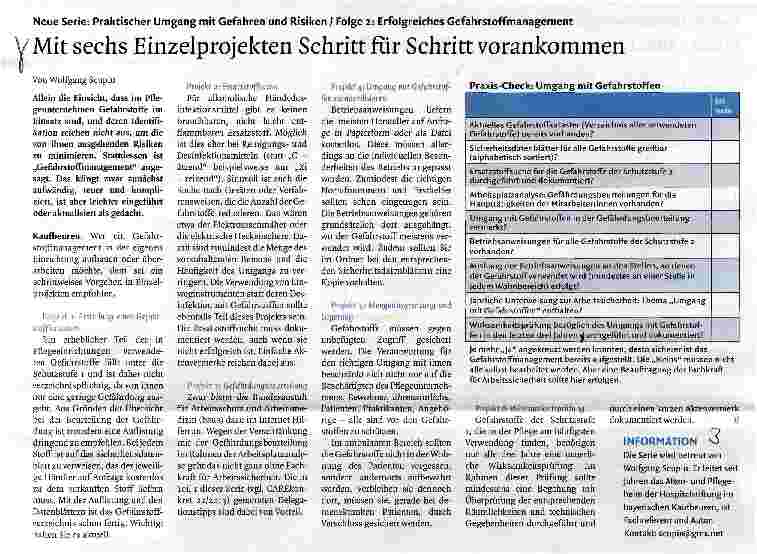 Vorschauseite 1: Mit sechs Einzelprojekten Schritt für Schritt vorankommen