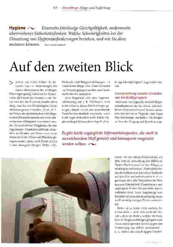 Vorschauseite 1: Auf den zweiten Blick