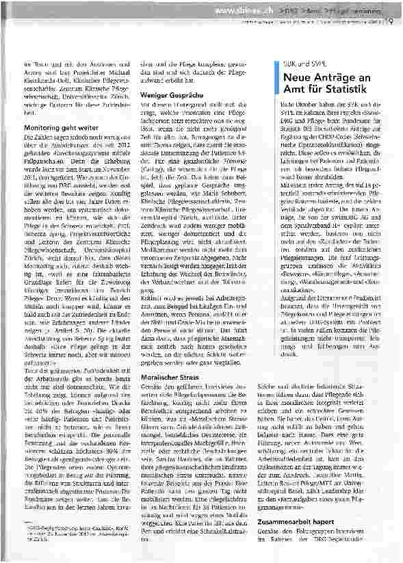 Vorschauseite 2: Noch zufrieden - «aber wir müssen aufpassen»