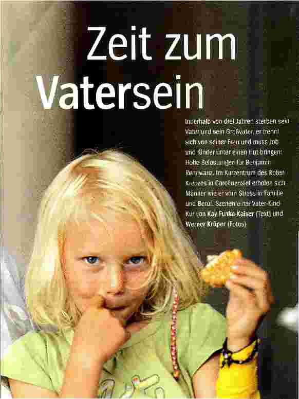 Vorschauseite 2: Zeit zum Vatersein