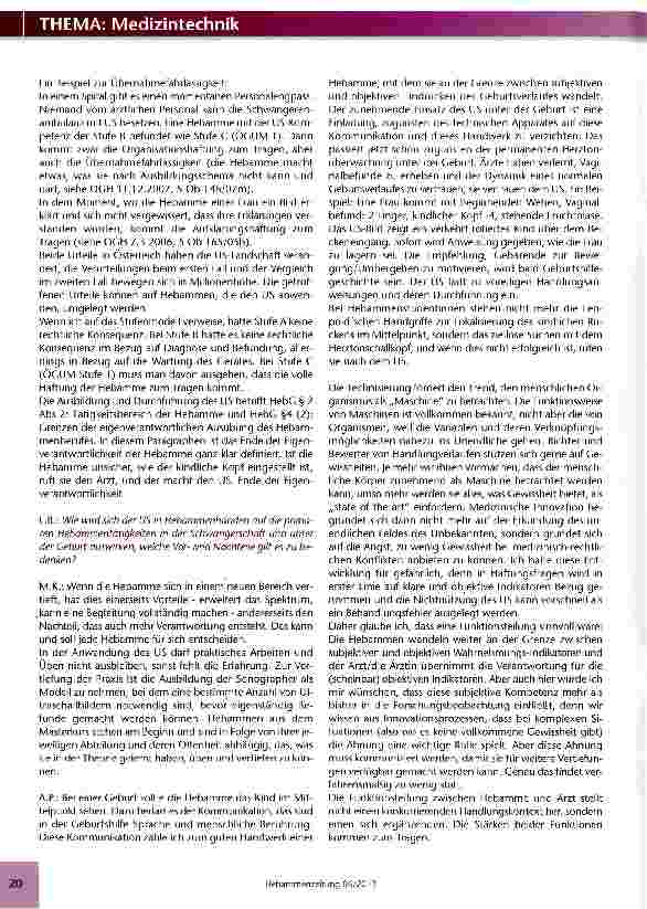 Vorschauseite 3: Ultraschall in Hebammenhänden