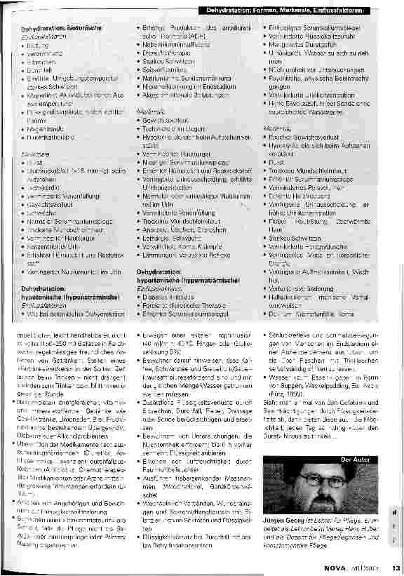 Vorschauseite 3: Flüssigkeitsdefizite und Trinkförderung