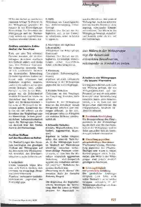 Vorschauseite 2: Ein Milieu, das anregt und beruhigt