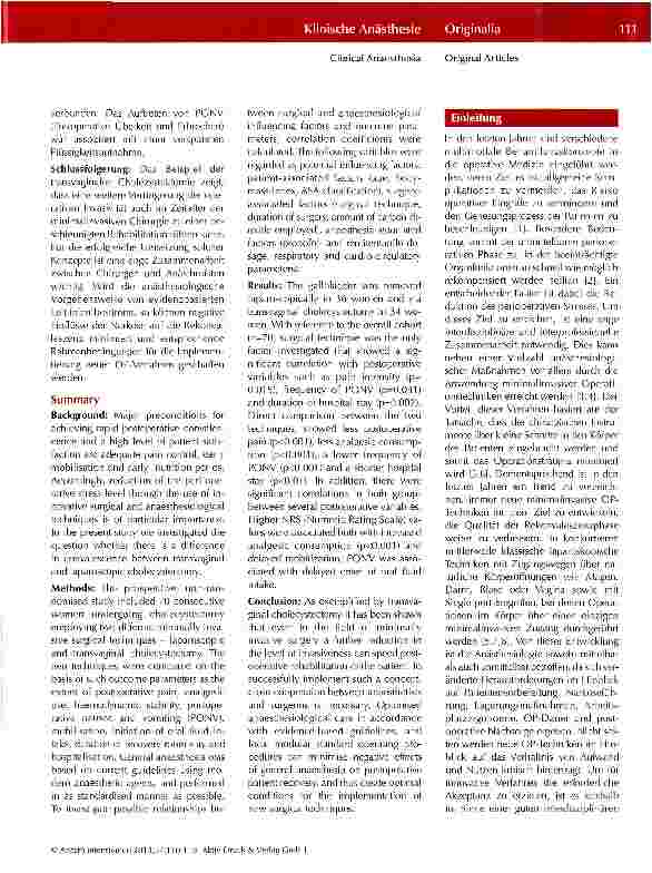 Vorschauseite 2: Chirurgische Eingriffe über natürliche Körperöffnungen -ein Paradigmenwechsel in der operativen Medizin