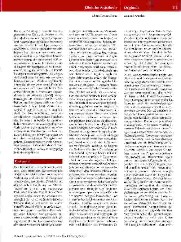Vorschauseite 6: Chirurgische Eingriffe über natürliche Körperöffnungen -ein Paradigmenwechsel in der operativen Medizin