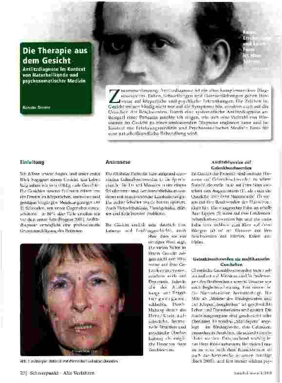 Vorschauseite 1: Die Therapie aus dem Gesicht