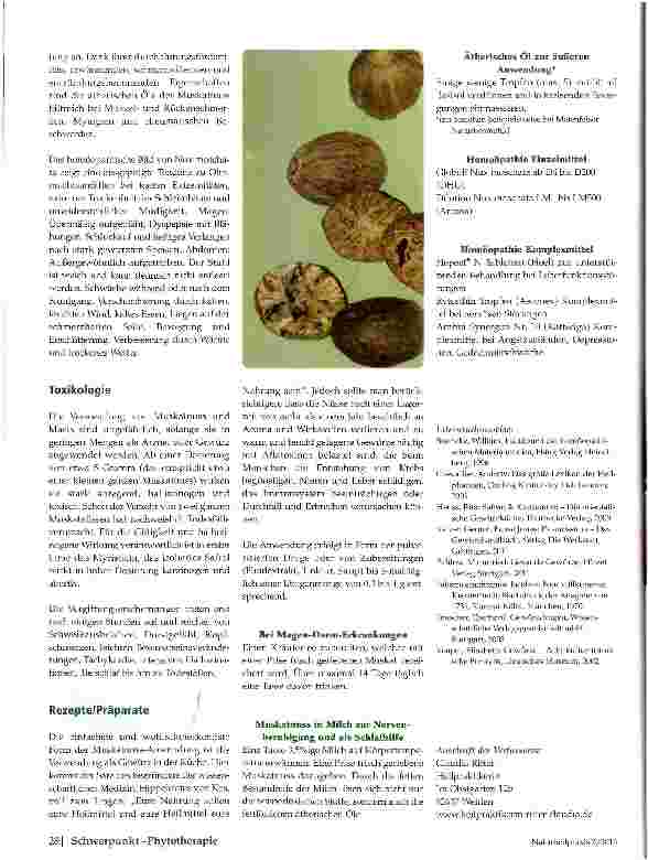 Vorschauseite 3: Muskat - Myristica fragrans