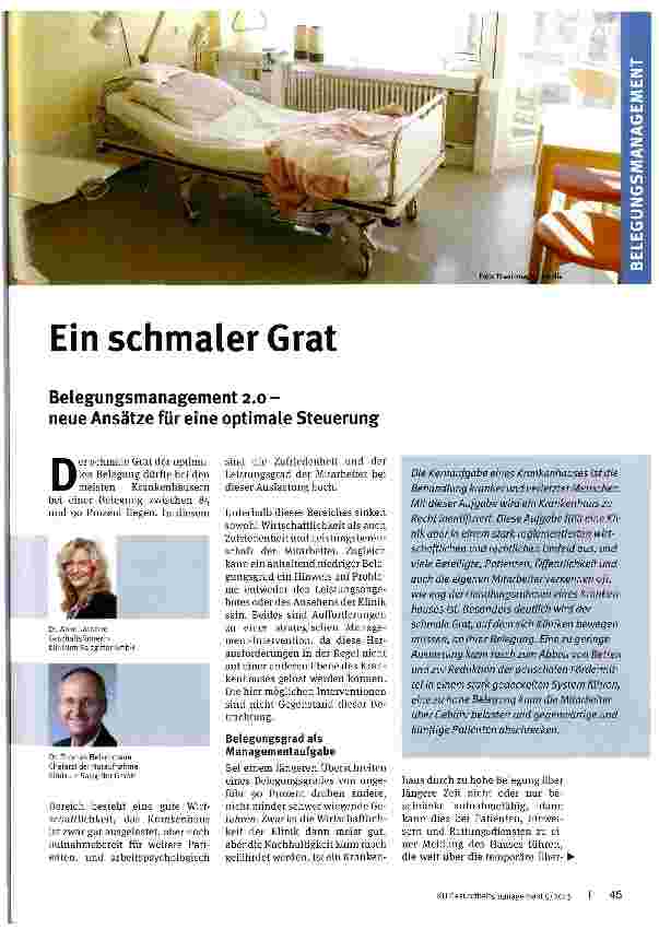 Vorschauseite 1: Ein schmaler Grat