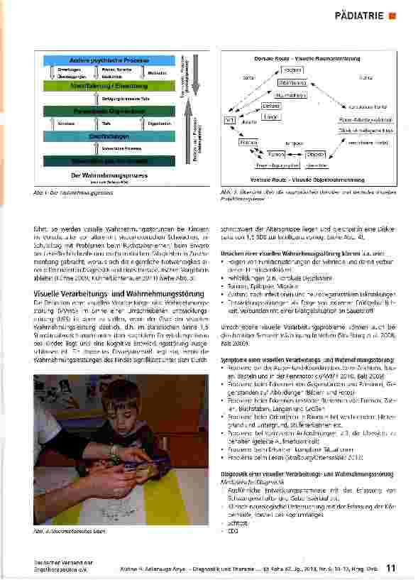 Vorschauseite 2: Adlerauge Anyel Teil 1: Diagnostik und Therapie der visuellen Verarbeitungsund Wahrnehmungsstörung