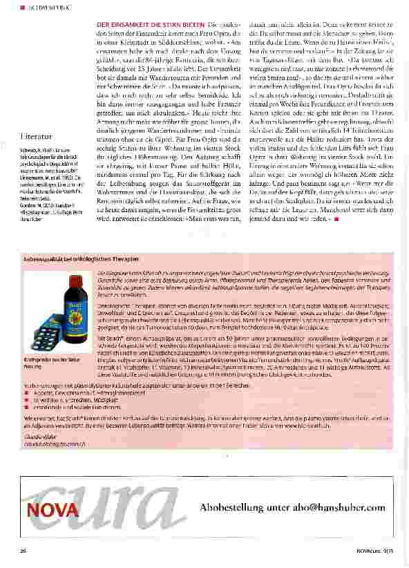 Vorschauseite 4: Alt, allein und vereinsamt?