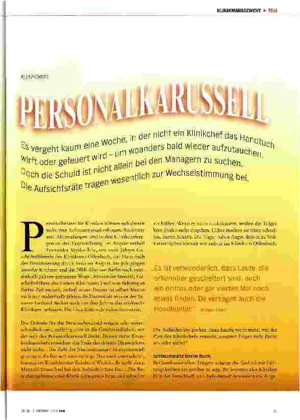 Vorschauseite 2: Personalkarussell