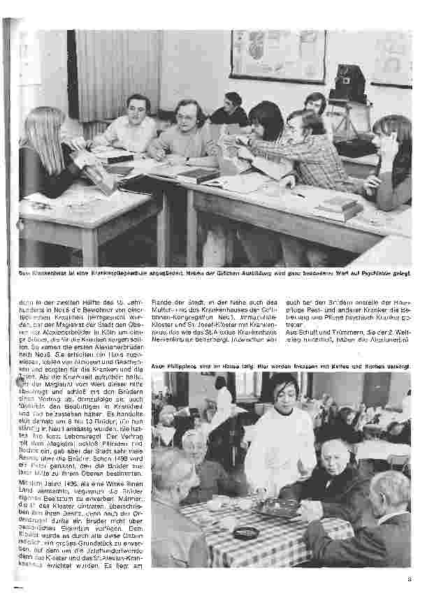 Vorschauseite 2: Das St.Alexius-Krankenhaus Neuß und die Brüdergemeinschaft vom heiligen Alexius