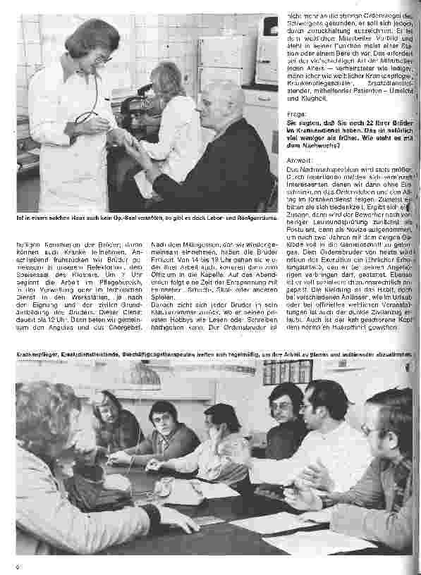 Vorschauseite 5: Das St.Alexius-Krankenhaus Neuß und die Brüdergemeinschaft vom heiligen Alexius