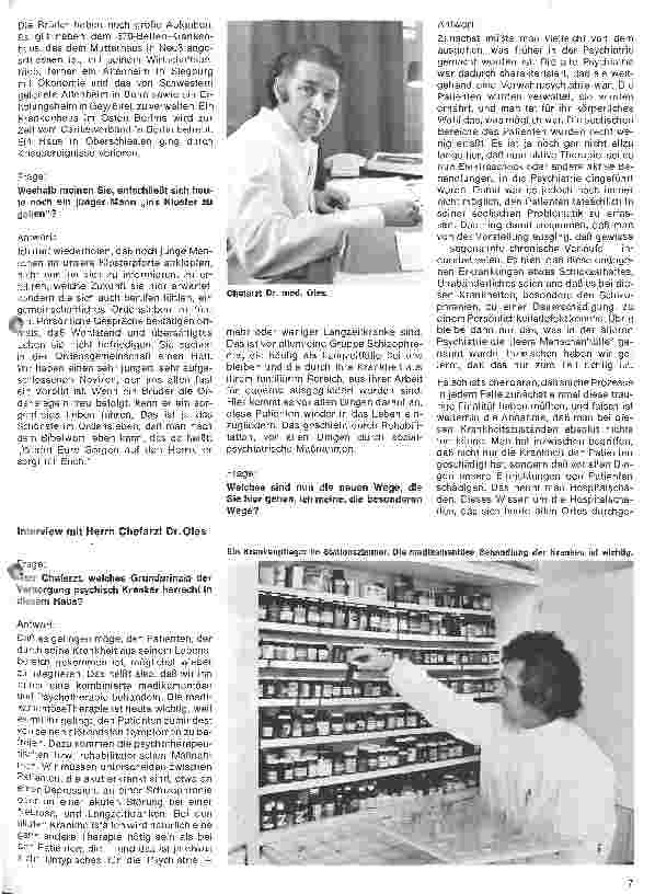 Vorschauseite 6: Das St.Alexius-Krankenhaus Neuß und die Brüdergemeinschaft vom heiligen Alexius