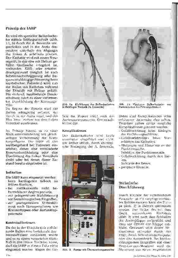 Vorschauseite 2: Intraaortale Ballonpulsation Durchführung und pflegerische Maßnahmen