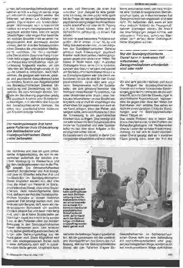Vorschauseite 2: Sozialpsychatrie in einer Großstadt