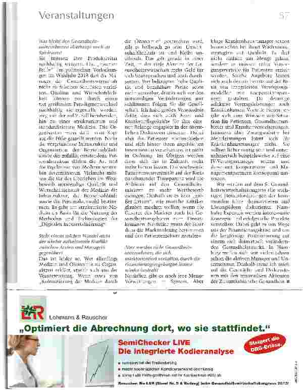 Vorschauseite 2: Jammern lohnt sich nicht