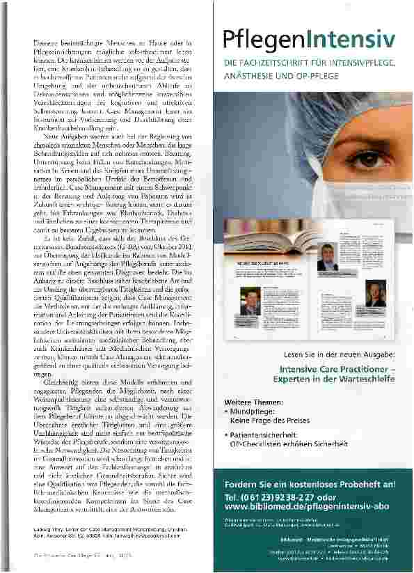Vorschauseite 4: ZUM WOHLE DES PATIENTEN