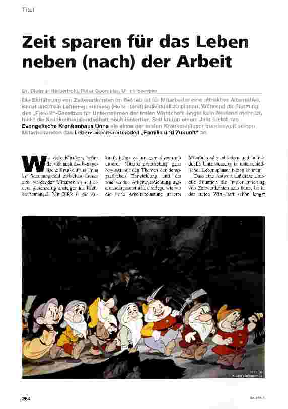 Vorschauseite 1: Zeit sparen für das Leben neben (nach) der Arbeit